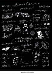 Stickers – Vacation and Travel Black