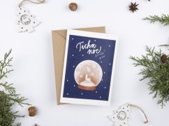 Be Nice EKO vánoční přání Tichá noc