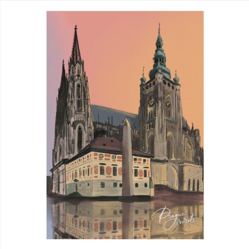 Be Nice magnet Prague secrets St. Vitus Cathedral