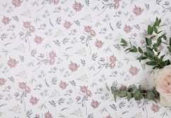 Be Nice wrapping paper - Eucalyptus and peony
