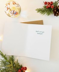 Be Nice ECO card Pelíšky - Těžítko - Limited edition