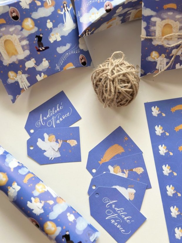 Be Nice ECO Christmas Wrapping Set – Angelic
