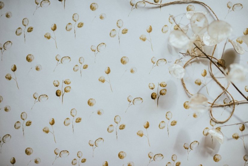 Be Nice wrapping paper - Moonflower