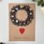 Be Nice ECO postcard Happy and merry