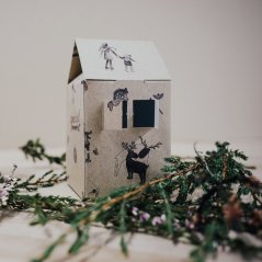 Be Nice ECO box house - Natural brown