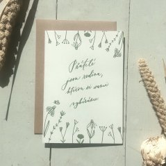 Be Nice ECO card Friends are family