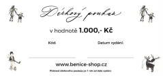 Dárkový poukaz 1000 Kč