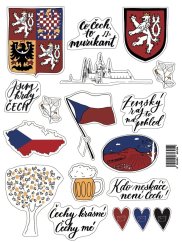 Be Nice stickers - Czech national