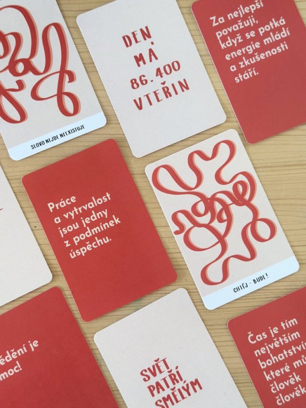 Be Nice EKO Motivační karty Baťa SOBĚ