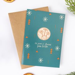 Be Nice ECO card Pelíšky - Těžítko - Limited edition
