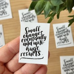 Samolepka - Small changes