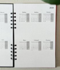 Diář 365 SOBĚ - černý s bílým potiskem 2026