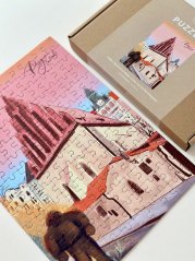 Be Nice Puzzle Prague Secrets Golem a Staronová synagoga