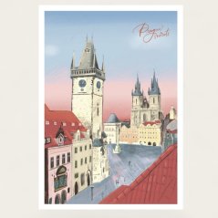 Be Nice ECO pohled Prague secrets Old Town Square