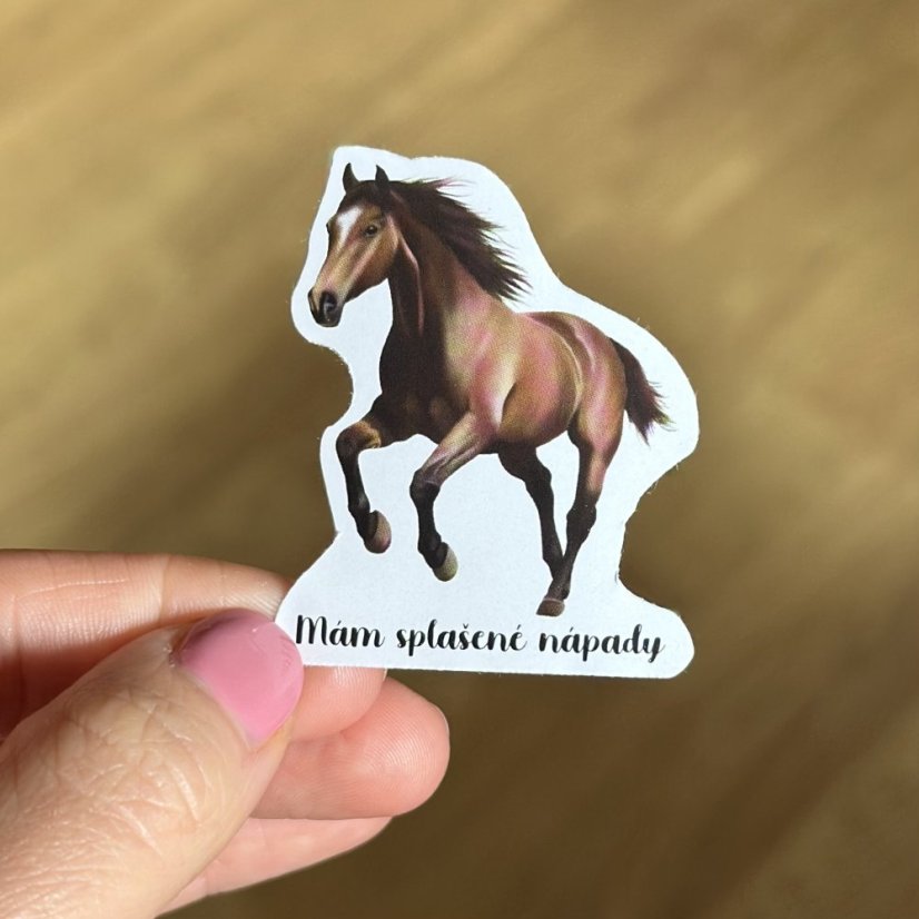 Be Nice Samolepka - Kůň