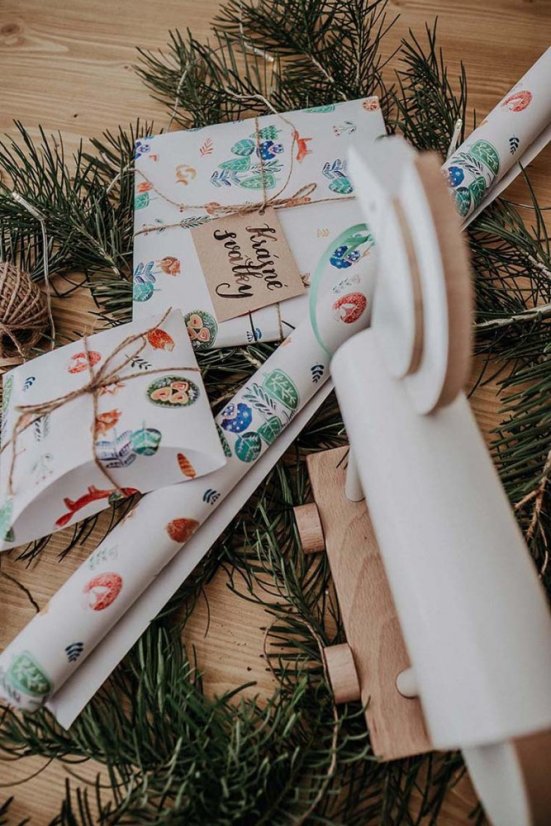 Be Nice ECO Family Christmas wrapping set
