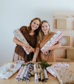 VÁNOCE - Barva - Nebesky modrá