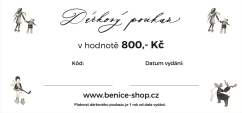 Gift voucher 800 Kč