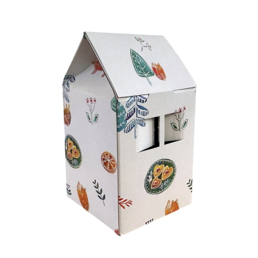 Be Nice EKO Krabička domeček - Rodinná 3 ks