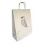 Be Nice white gift bag - Owl