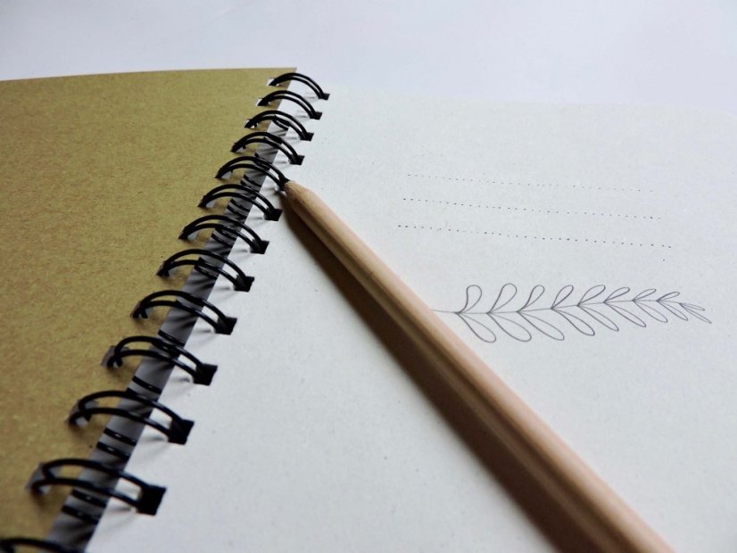 Be Nice Paper Notebook Natural Lined Side Binding A4/A5