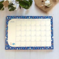 Monthly Calendar with 12 Tear-Off Sheets