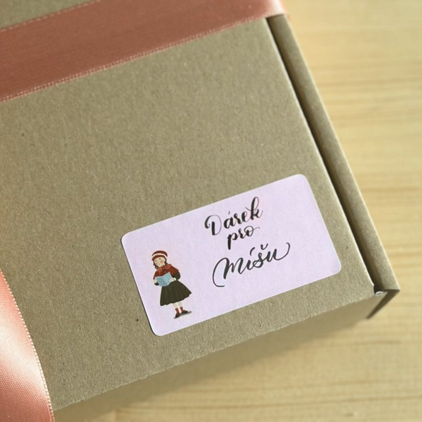 Be Nice Christmas self-adhesive Gift Tags – English fairytale