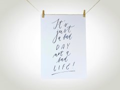 Be Nice Poster Bad day