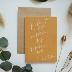 Be Nice card - To love and be loved