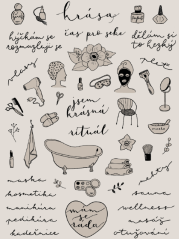 Be Nice Stickers – Beauty & Self-Care