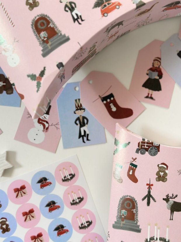 Be Nice ECO Christmas Wrapping Set – English Fairytale