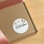 Be Nice Christmas Self-adhesive Gift Tags – Natural