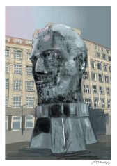 Be Nice ECO poster Prague secrets Franz Kafka A4 and A5