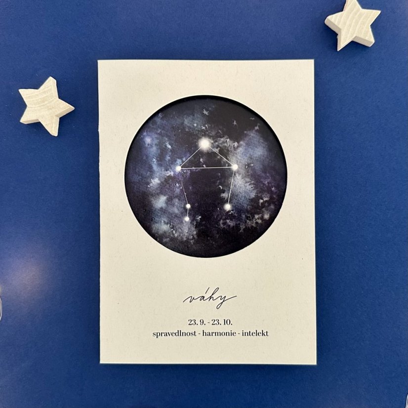 Be Nice Card Zodiac Sign – Libra