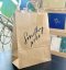 Be Nice natural gift bag - Something nice - Size: Large: 32x41 (w x l)