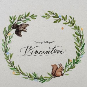 Autorská ilustrace se jménem pro vaše miminko