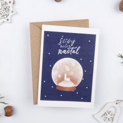Be Nice EKO vánoční přání Štědrej večer nastal
