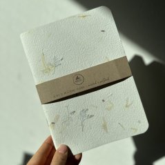 Be Nice EKO sešit z ručního papíru - měsíček a pelyněk