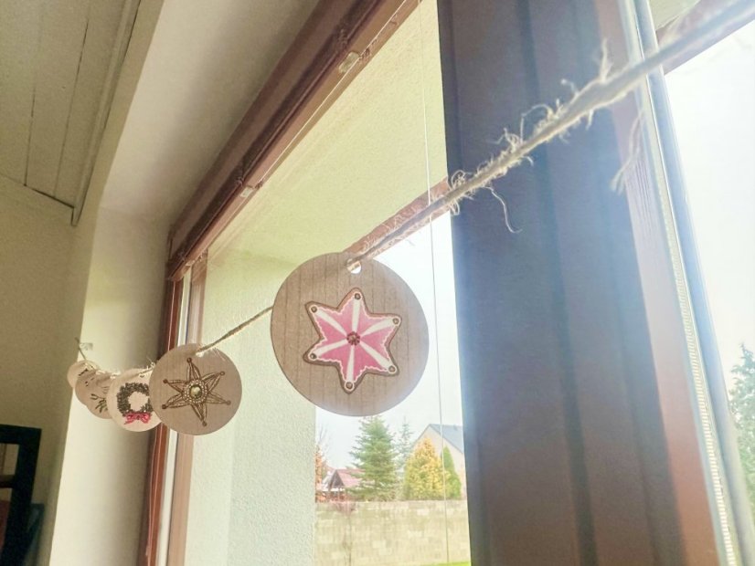 Be Nice ECO Christmas garland - Christmas fairytale