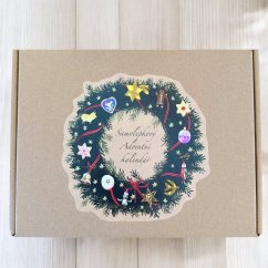 Be Nice EKO Samolepkový Adventní kalendář