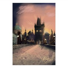 Be Nice magnet Prague secrets Charles Bridge