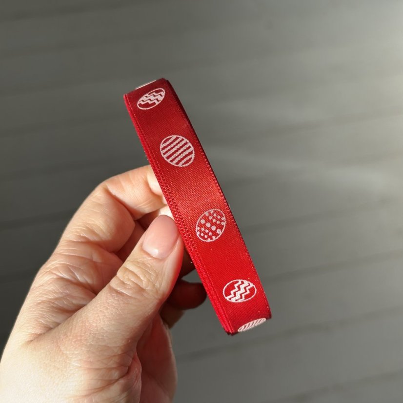 Velikonoční stuha - vajíčka