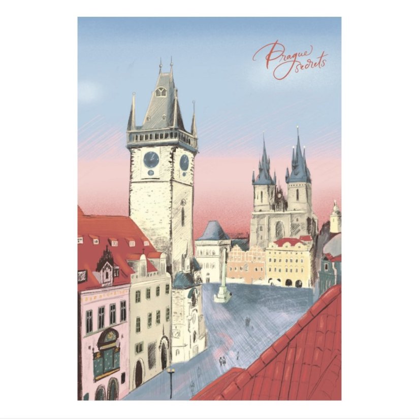 Be Nice magnetka Prague secrets Old Town Square