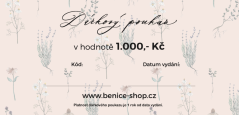 Gift voucher 1000 Kč