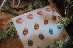 Be Nice Christmas stickers - Family (32 pcs)