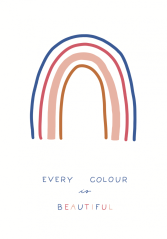 Be Nice Poster - Every colour