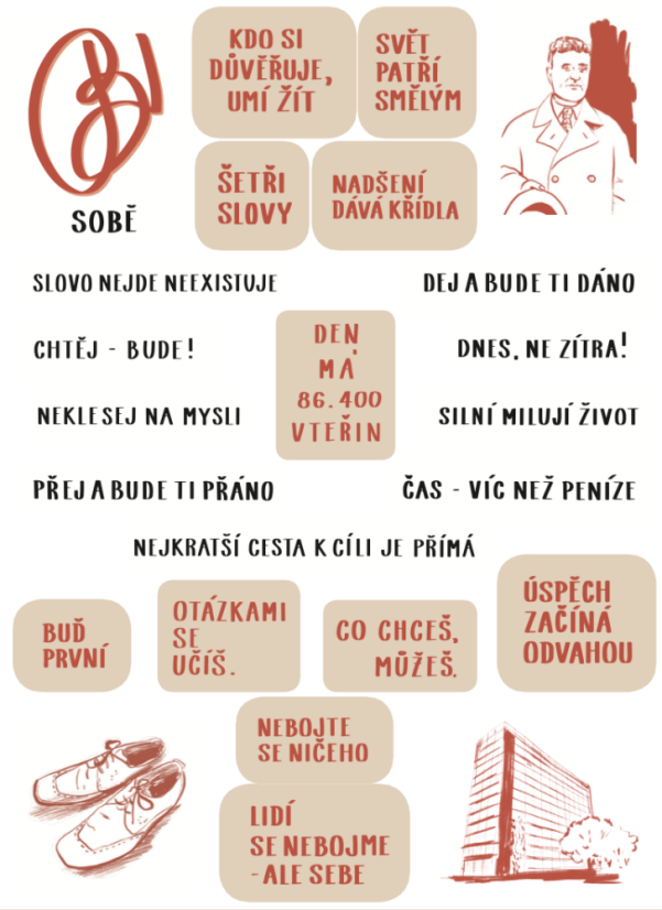 Be Nice samolepky Baťa SOBĚ
