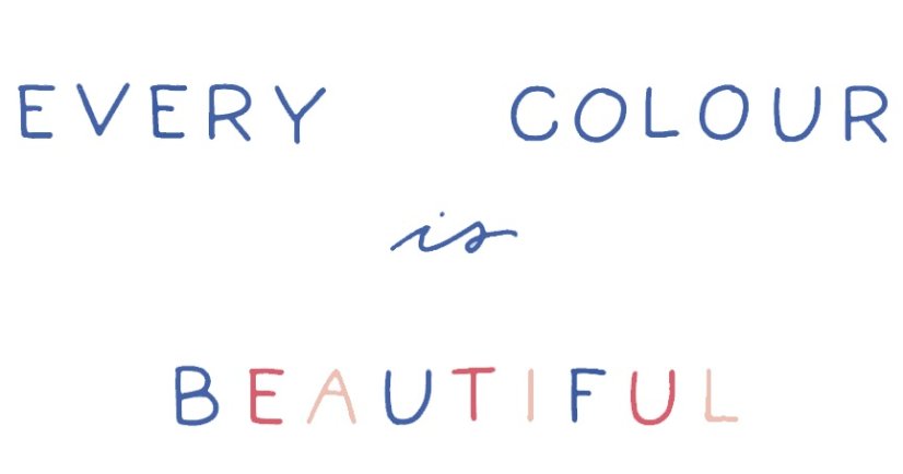 Be Nice Nažehlovačka na textil - Every color is beautiful