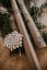 Přírodní vánoční balicí papír hnědý - Velikost balících papírů: 68 x 47 cm