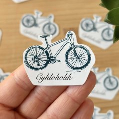 Samolepka - Cykloholik